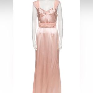 Carolina Herrera Silk Long Dress Size 6